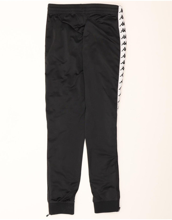 KAPPA Pantalon de Survêtement Graphique Joggers Homme Noir Moyen Colourblock
