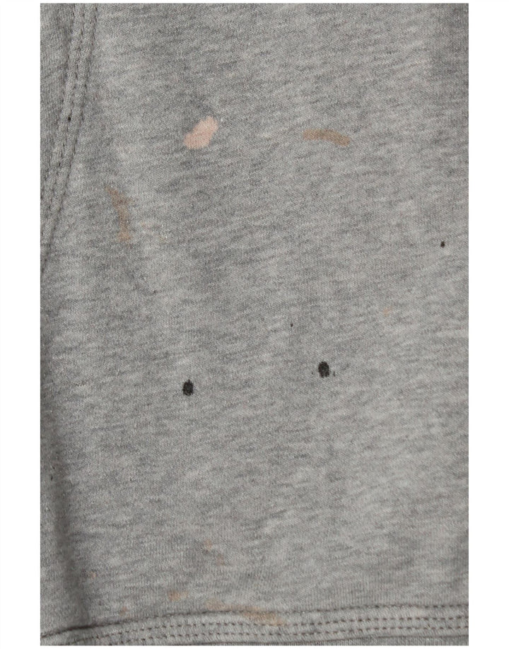 Nike Pull à capuche en coton moucheté gris moyen pour homme