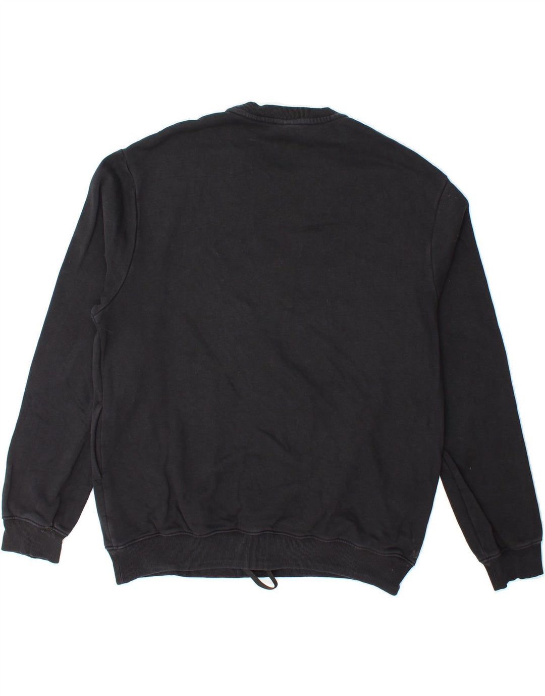 OCEANSAPART Mens Graphic Sweatshirt Jumper Large Black Cotton Vintage Oceansapart and Second-Hand Oceansapart from Messina Hembry 
