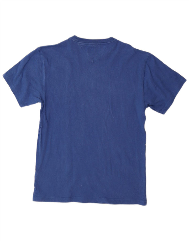 TOMMY HILFIGER T-shirt coupe classique pour homme en coton bleu petit