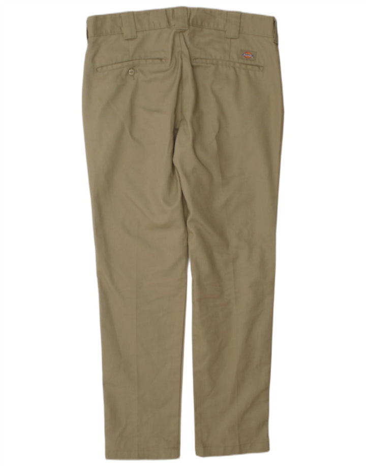Dickies Pantalon Chino Coupe Slim Homme W34 L32 Kaki Polyester