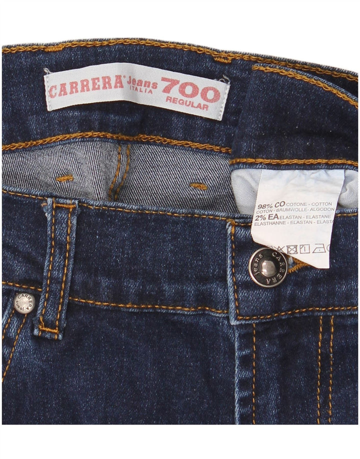 Carrera Jean Droit 700 Regular Homme W34 L30 Bleu Marine Coton