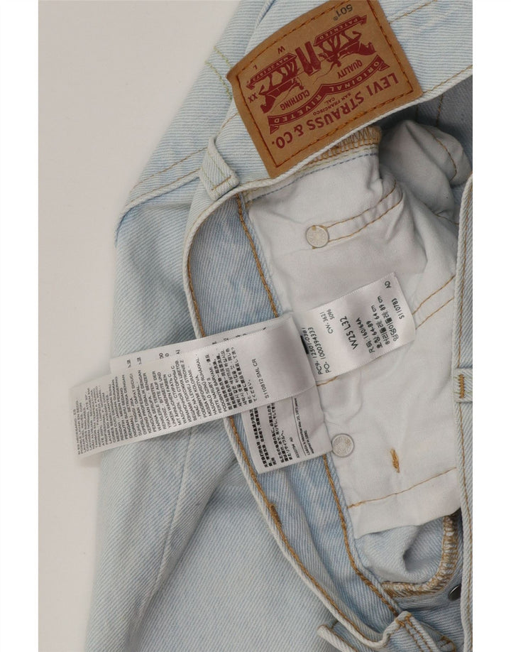 Levi's Jean Droit 501 Femme Bleu W25 L32 Coton