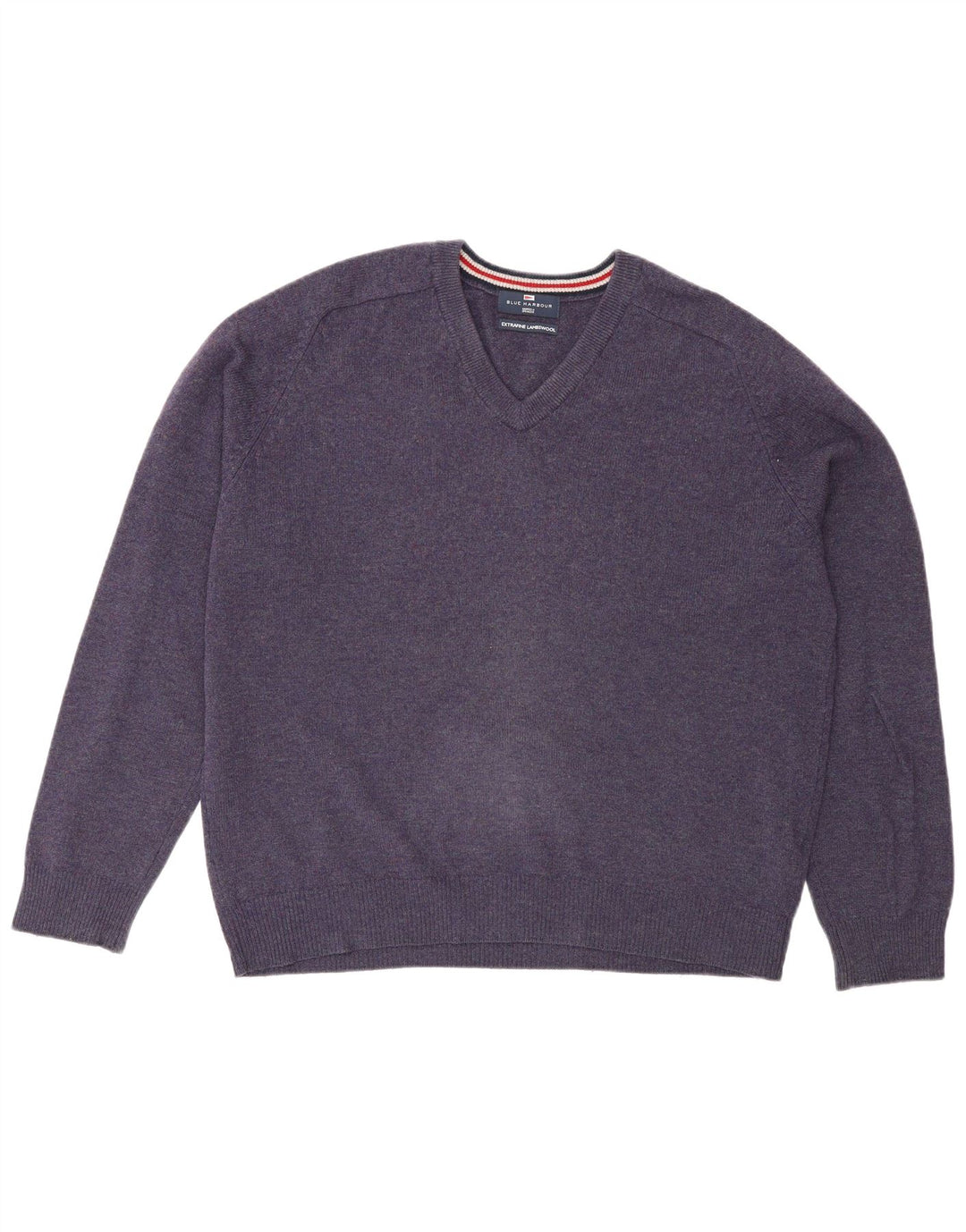 Marks & Spencer Pull Blue Harbor Col V Homme Violet Moyen