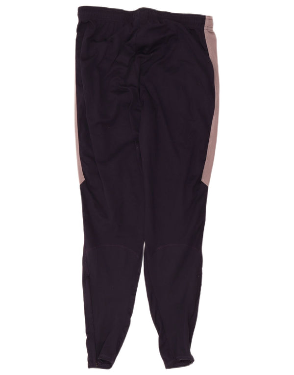 Nike Pantalon de survêtement pour femme UK 14 Large Bleu marine Colorblock Polyester