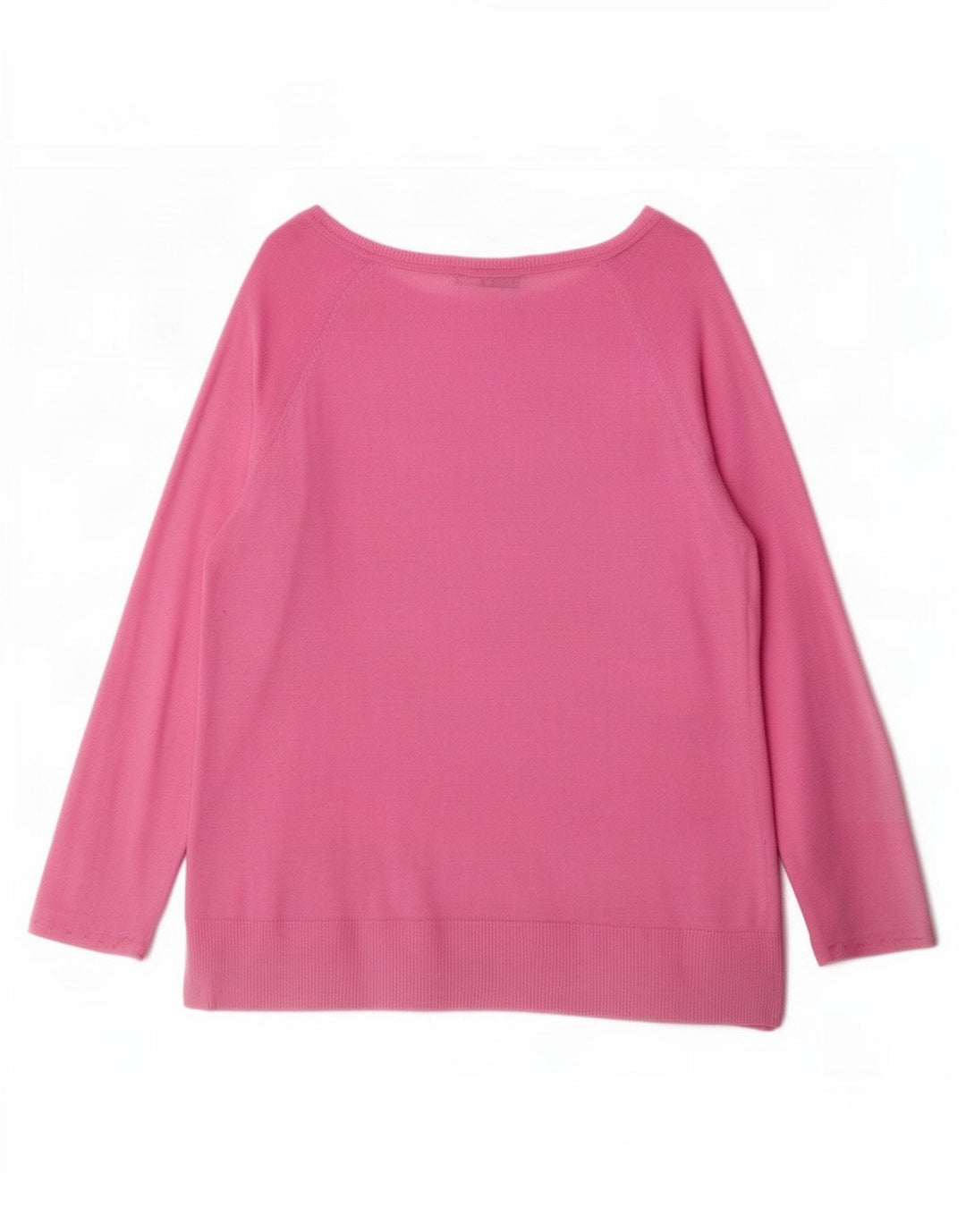 Zara Femme Top Manches 3/4 UK 14 Rose Moyen