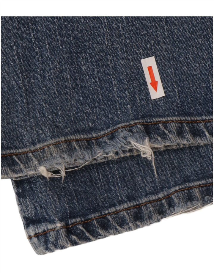 Eddie Bauer Jean Bootcut pour femme US 8 Medium W28 L32 Bleu Coton