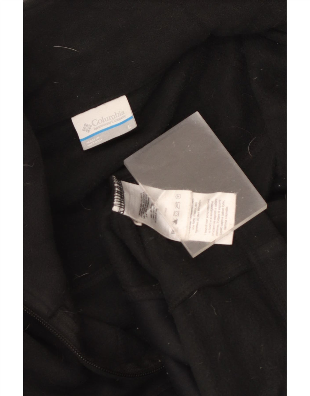 Columbia Veste Polaire Homme UK 40 Large Noir Polyester
