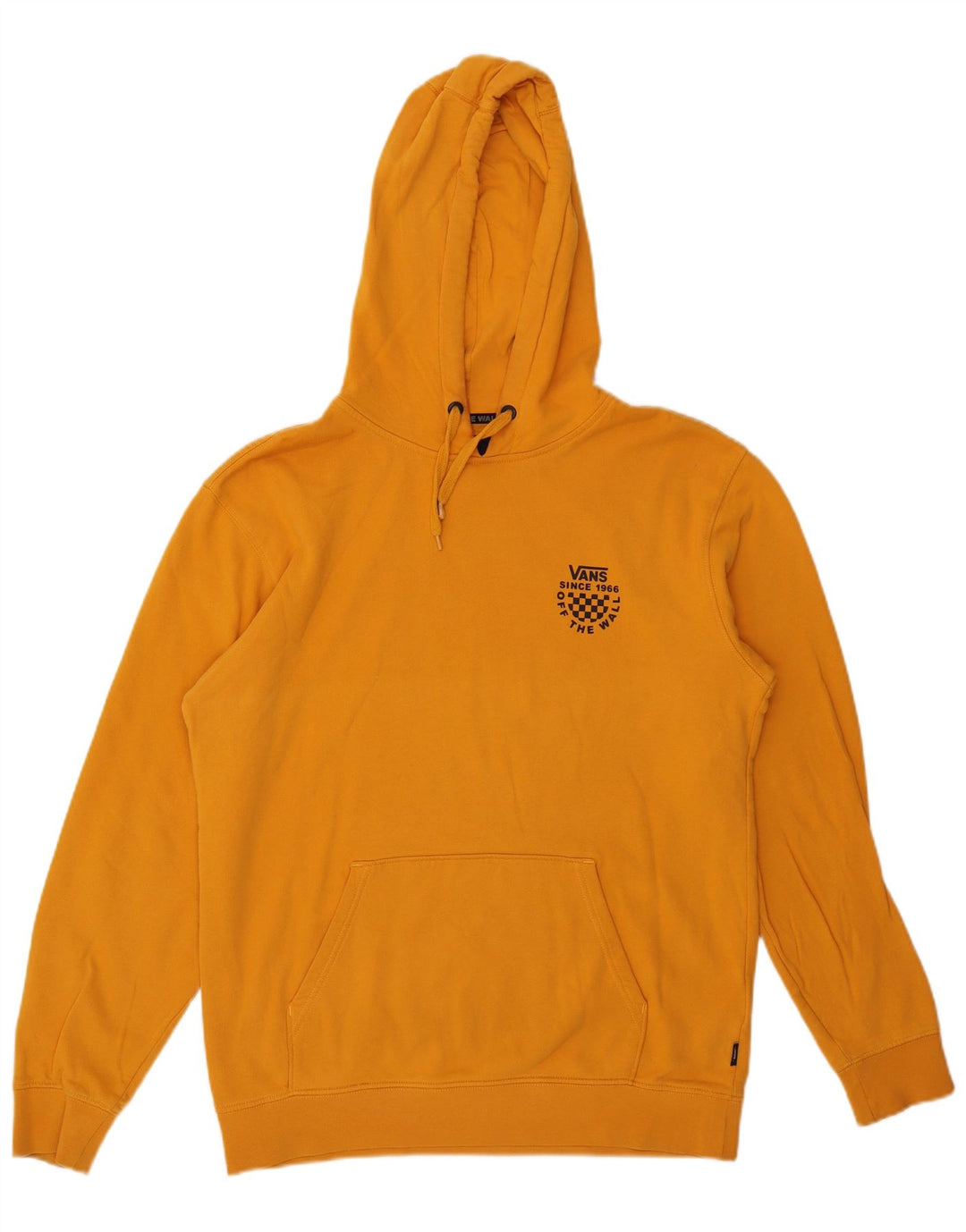 Vans Pull à capuche graphique pour homme en coton orange moyen
