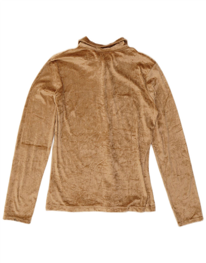 SQUAW Chemisier en velours pour femme UK 12 Acrylique beige moyen
