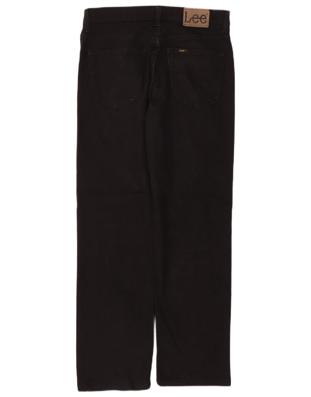 Lee Jean Droit Brooklyn Homme W34 L30 Noir Coton