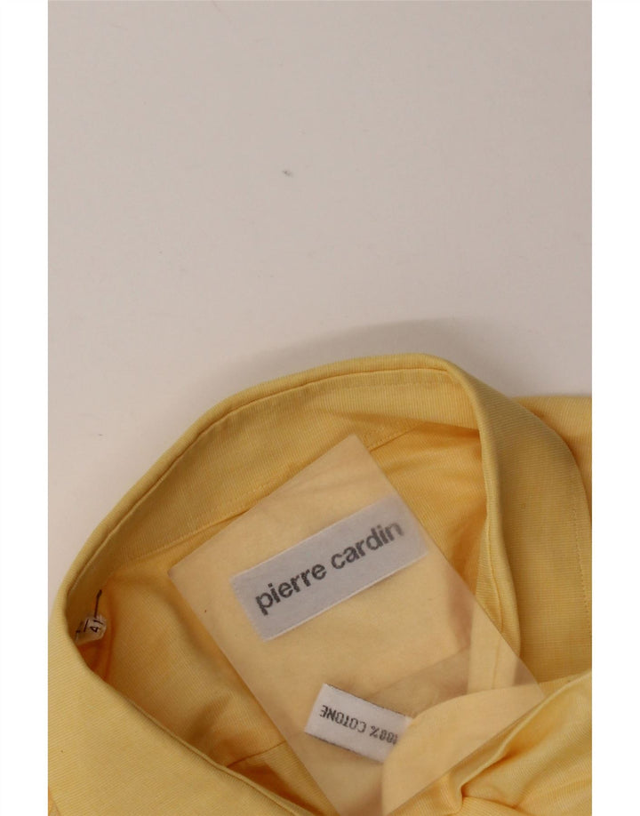 Pierre Cardin Chemise Homme Taille 41 Grand Coton Jaune