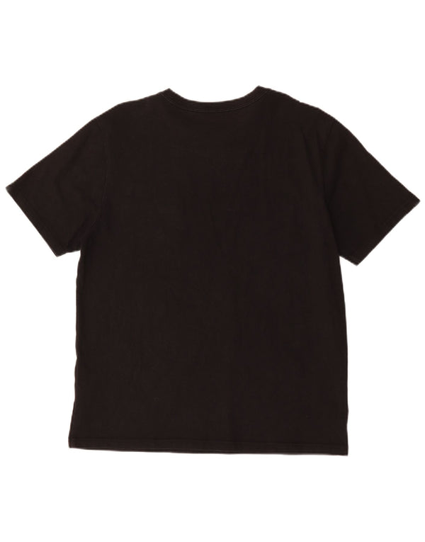 Vans T-shirt coupe décontractée pour homme en coton noir moyen