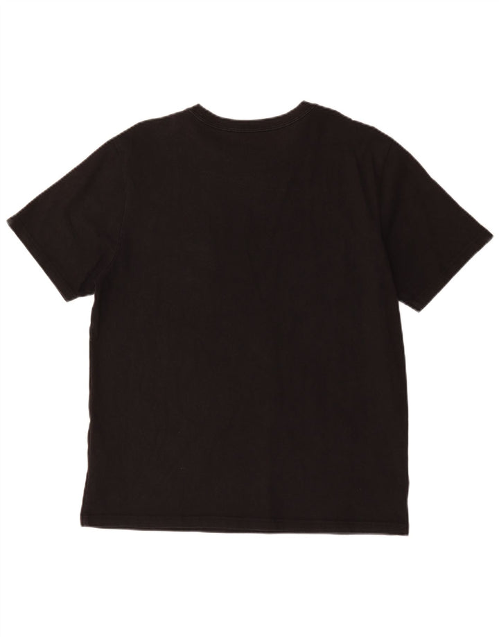 Vans T-shirt coupe décontractée pour homme en coton noir moyen