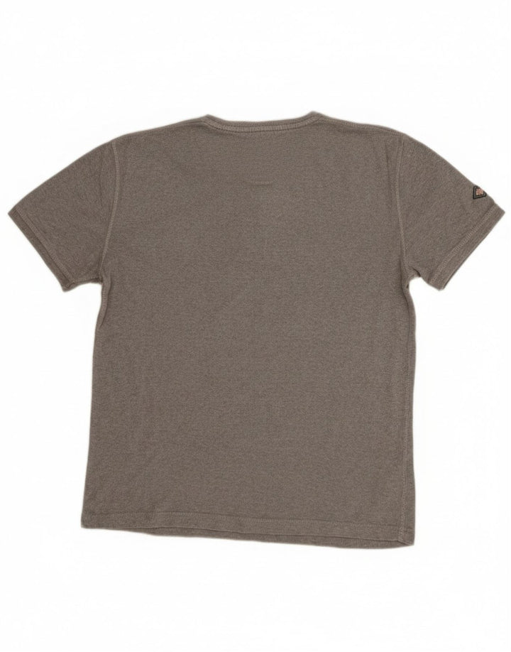 Superdry T-Shirt Homme Gris Large Coton