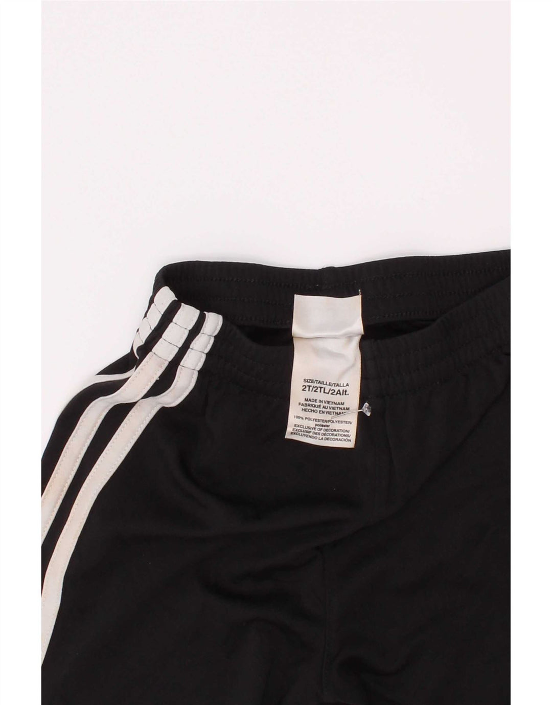 Short de sport Adidas bébé garçon 18-24 mois noir polyester