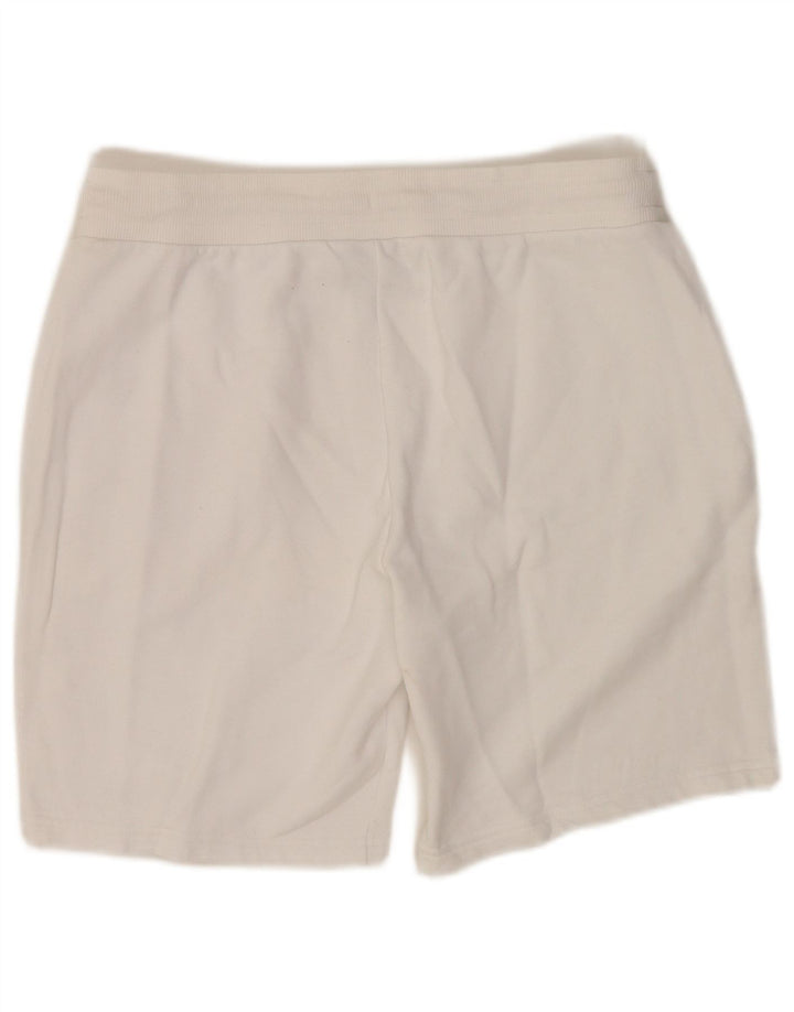 Ellesse Short de sport pour homme en coton blanc moyen
