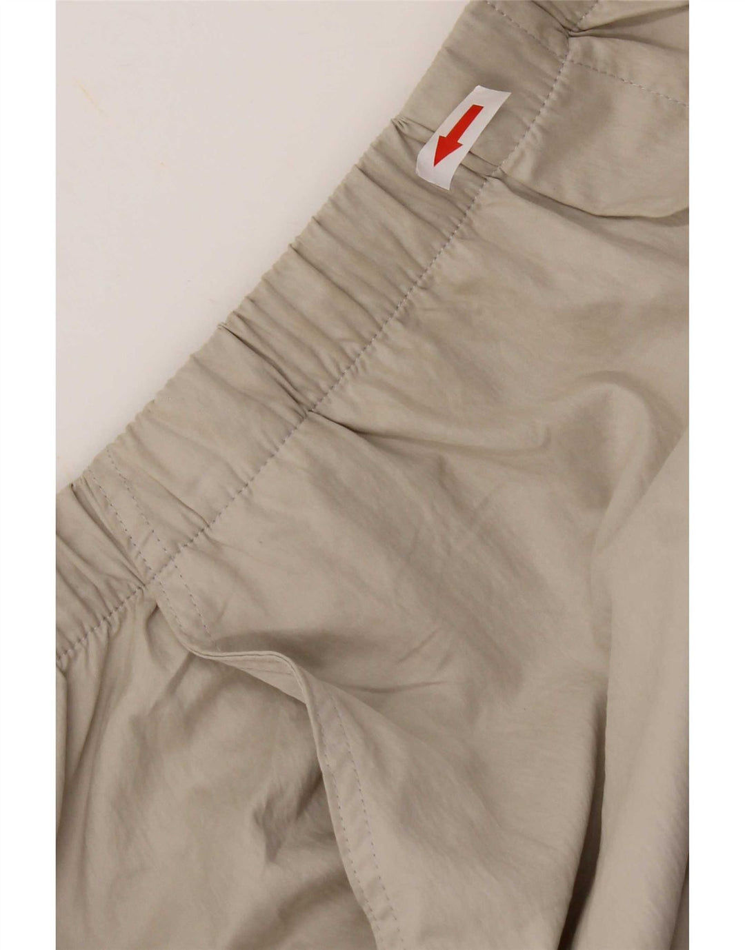 Zara Pantalon Cargo Joggers Femme XS W24 L29 Gris Polyester