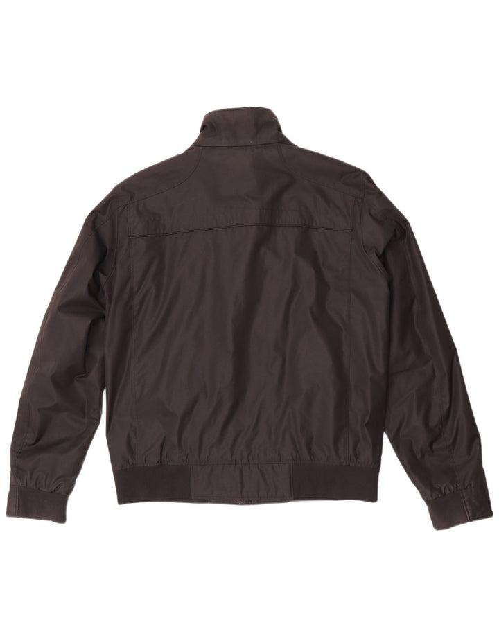 Hugo Boss Veste Bomber Homme UK 38 Moyen Noir Polyester