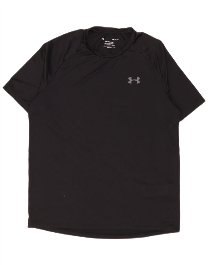 Under Armour T-Shirt Homme Noir Moyen Polyester