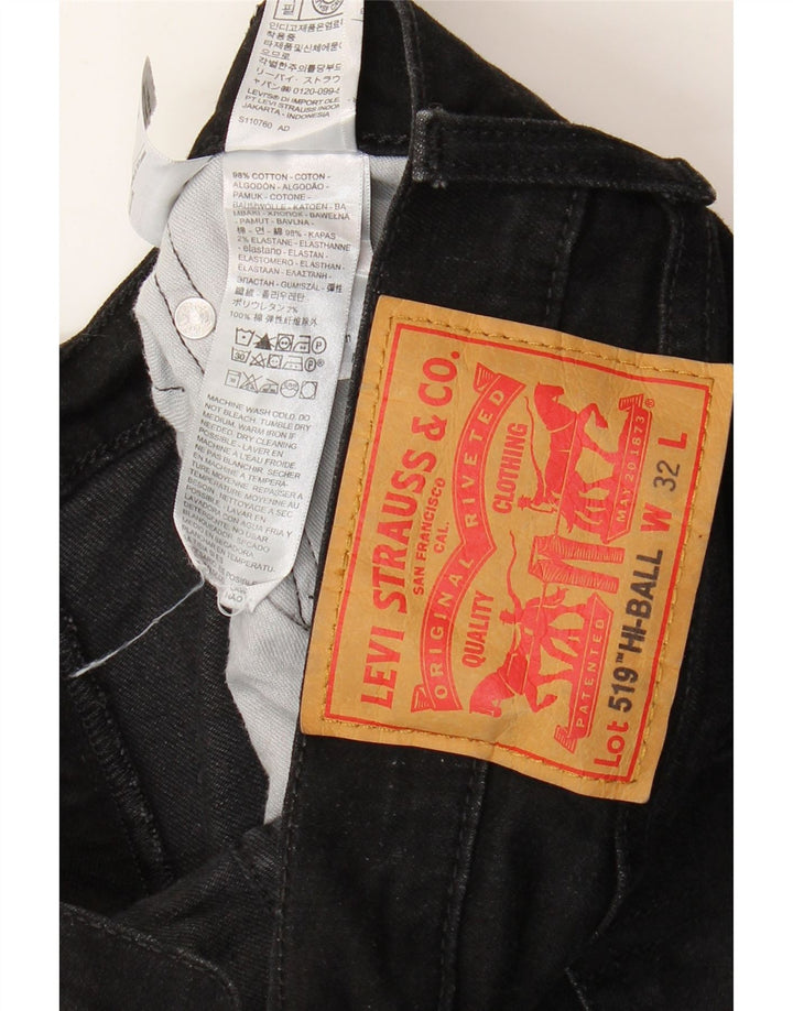 Levi's Jean 519 Skinny W32 L29 Homme Noir Coton