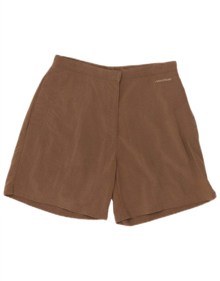 Reebok Short de randonnée pour femme UK 12 Medium W28 Marron Polyamide