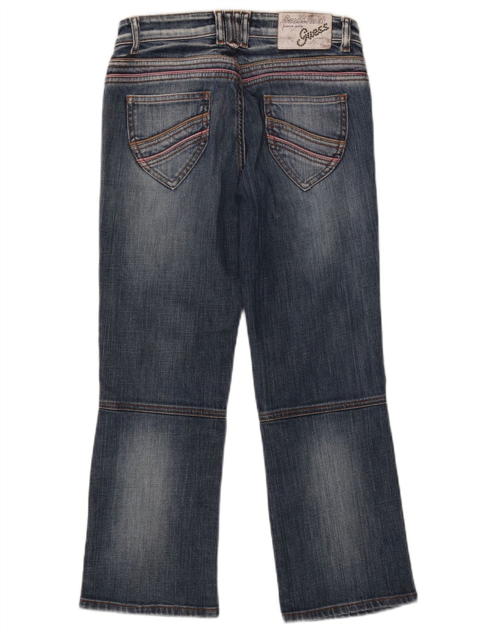 Guess Jean Court Femme W26 L24 Bleu Coton