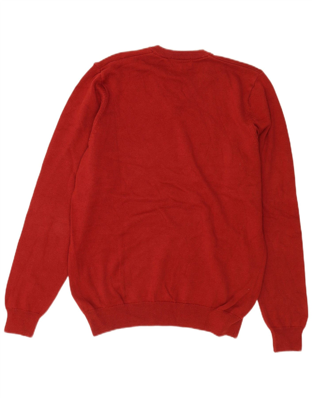 Marks & Spencer Pull Col V Homme Rouge Moyen