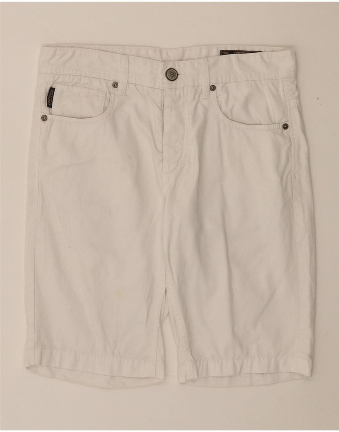 JACK & JONES Short en Jean W30 Homme Blanc Moyen Coton