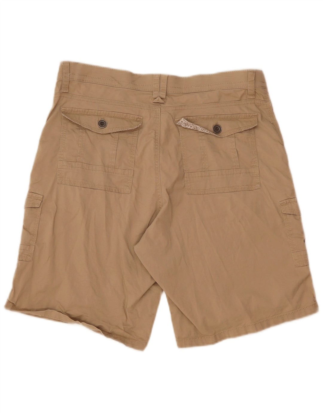 Short Cargo Femme Vintage US14 W34 Coton Kaki