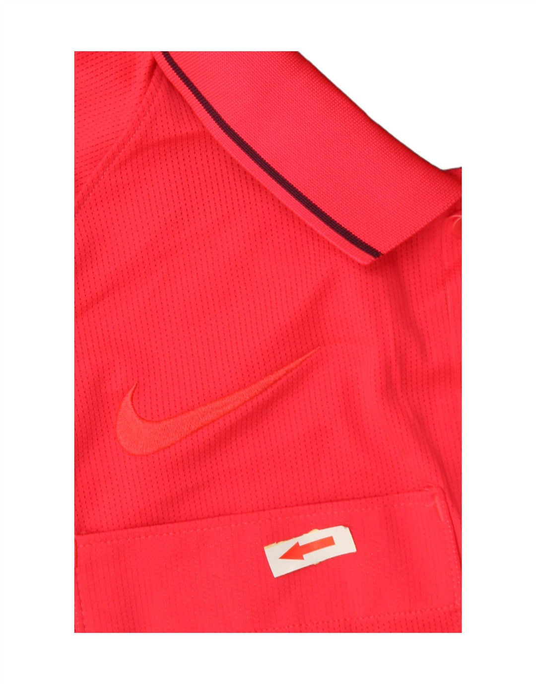Nike Polo Dri Fit Homme Rose Moyen Colorblock Polyester