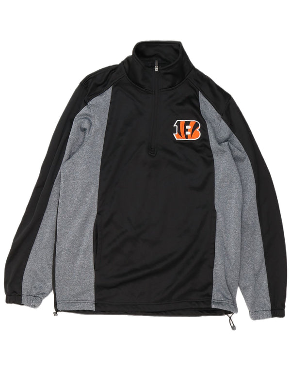 NFL Sweat-shirt graphique Cincinnati Bengals pour homme Noir moyen
