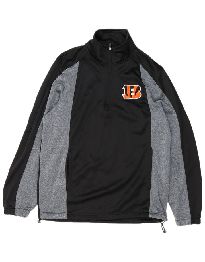 NFL Sweat-shirt graphique Cincinnati Bengals pour homme Noir moyen