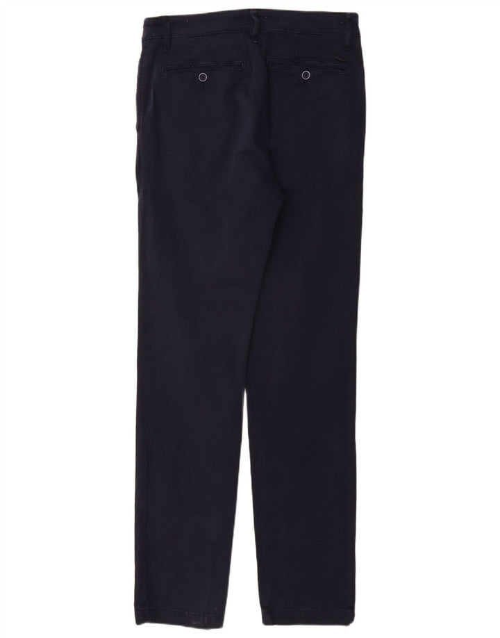 Pantalon Chino Slim Homme Rifle W30 L34 Bleu Marine Coton