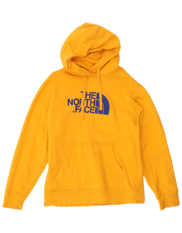 The North Face Pull à capuche graphique pour homme en coton jaune moyen