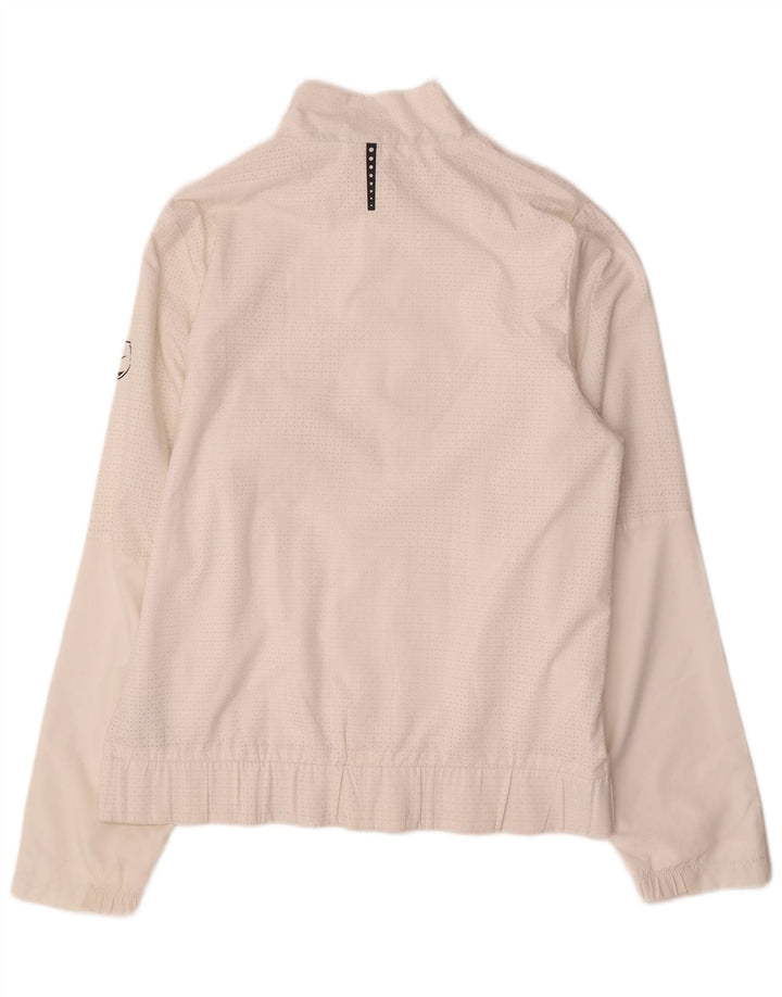 Veste de survêtement Nike Juventus pour hommes UK 38/40 Polyester blanc moyen