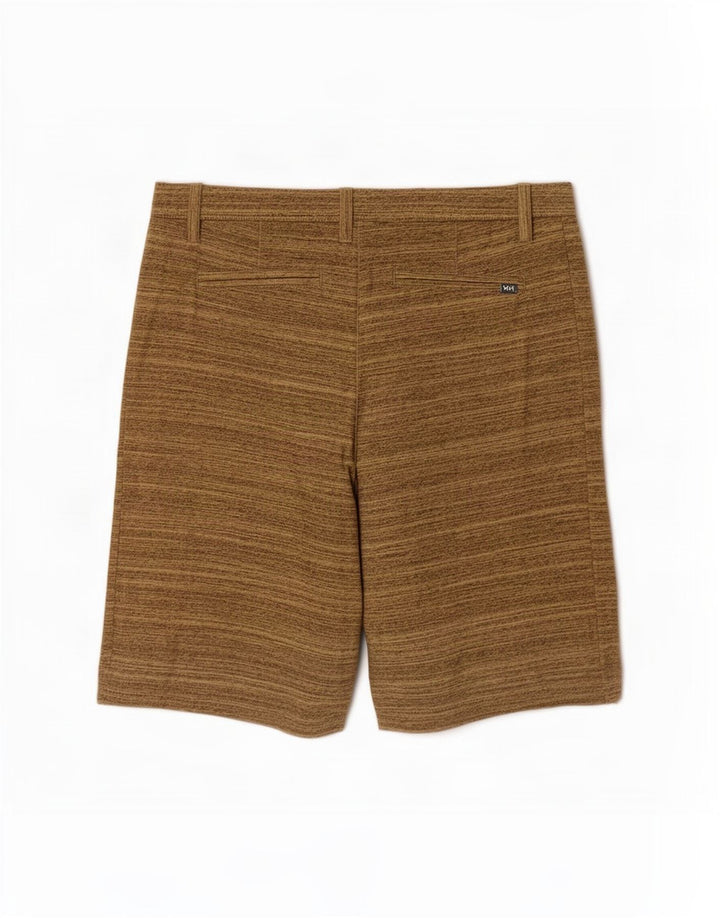 Vans Short chino W32 pour homme, kaki moyen à fines rayures