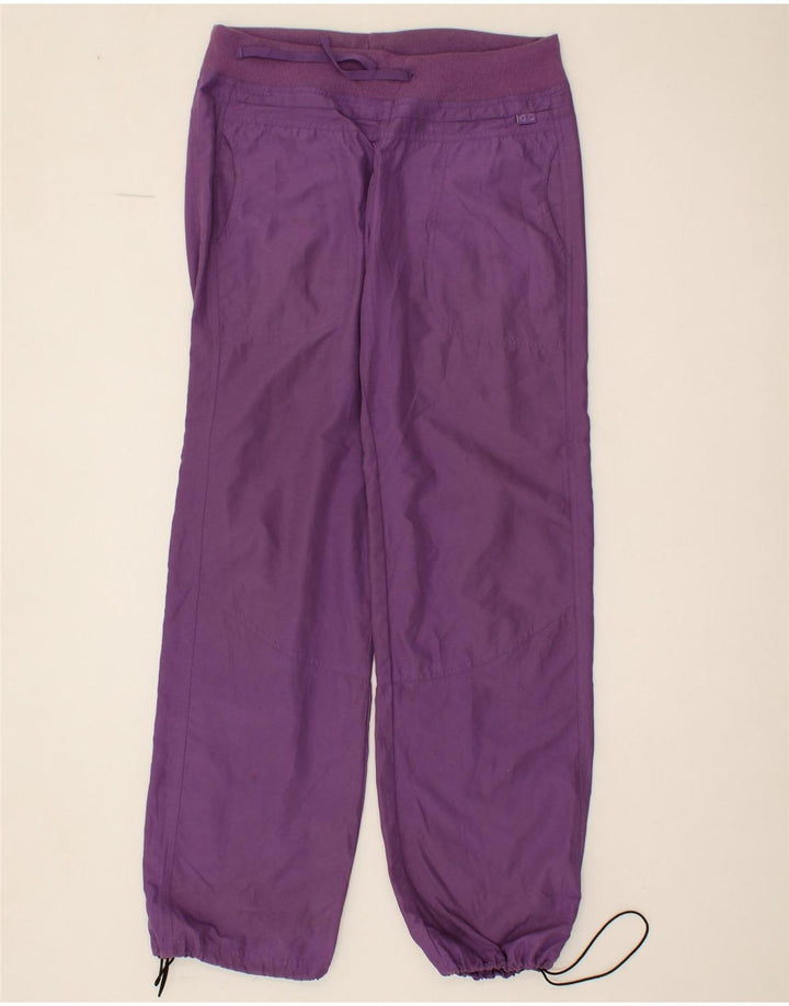 CHAMPION Womens Tracksuit Trousers UK 14 Large Purple Polyester Vintage Champion and Second-Hand Champion from Messina Hembry 