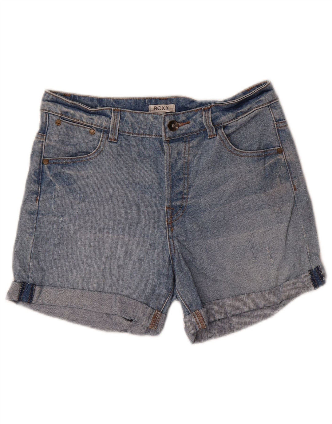 Roxy Short en Jean Femme W24 XS Bleu Coton
