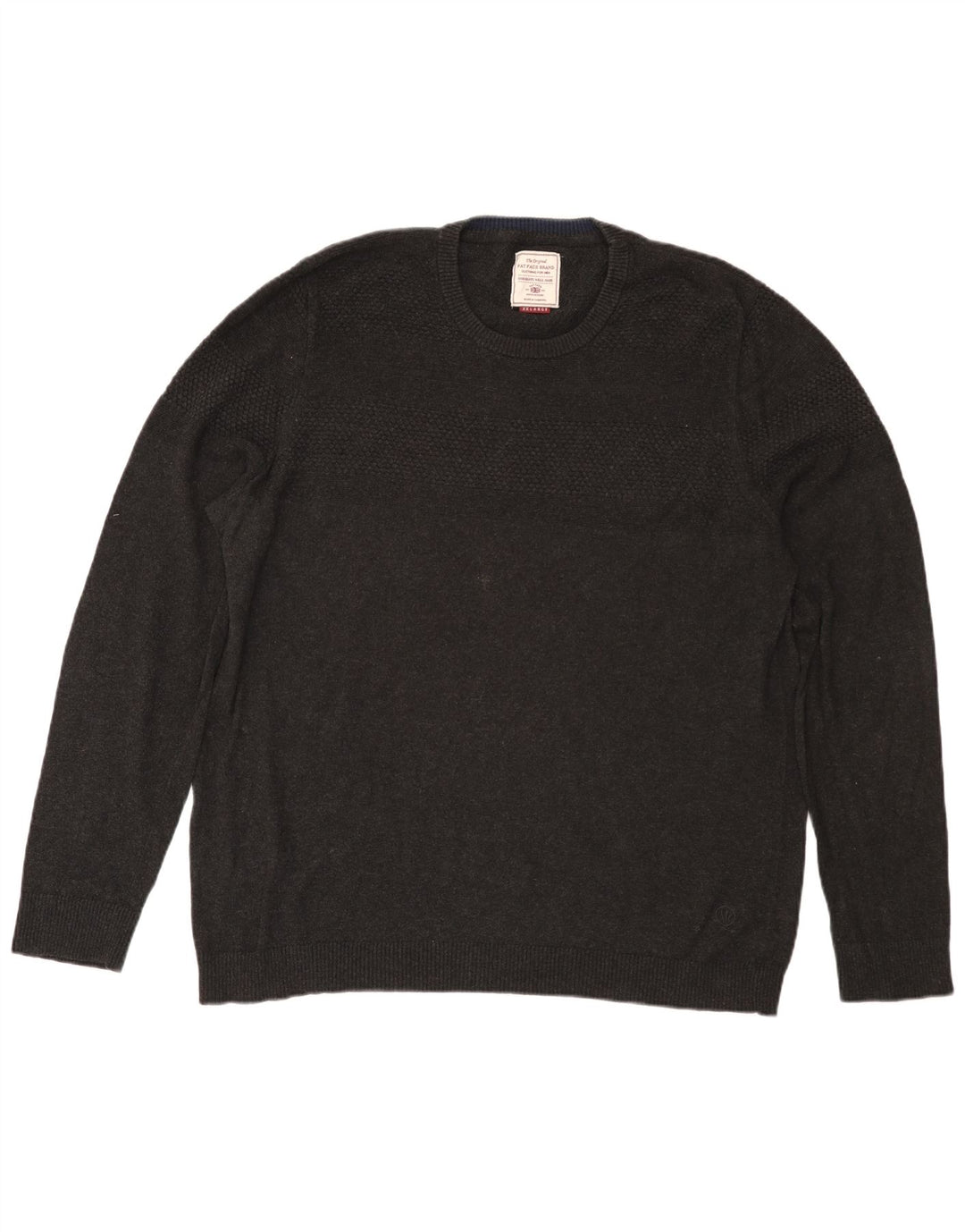 Fat Face Pull ras du cou pour homme 2XL Gris Coton