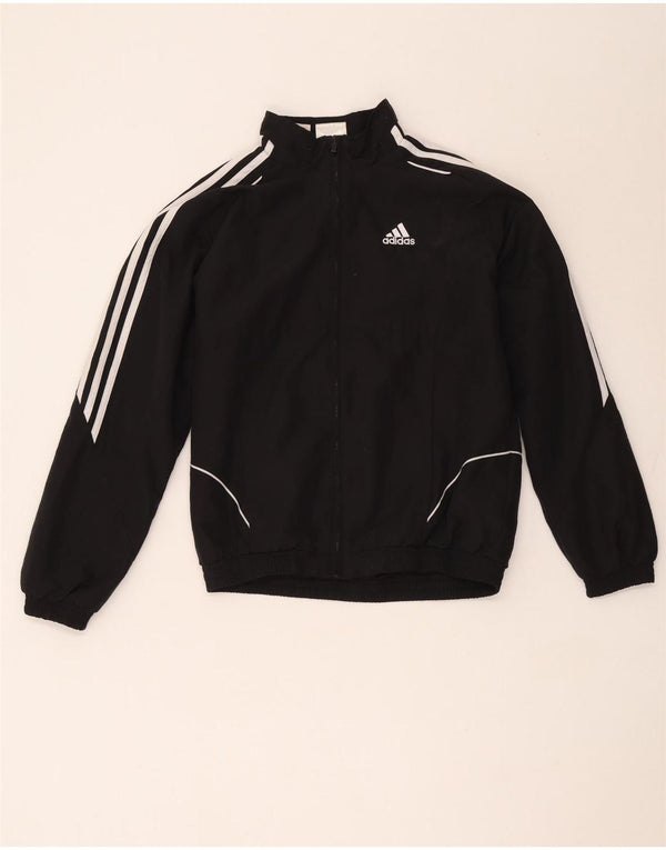 Veste de survêtement Adidas Garçon 13-14 ans Noir Polyester