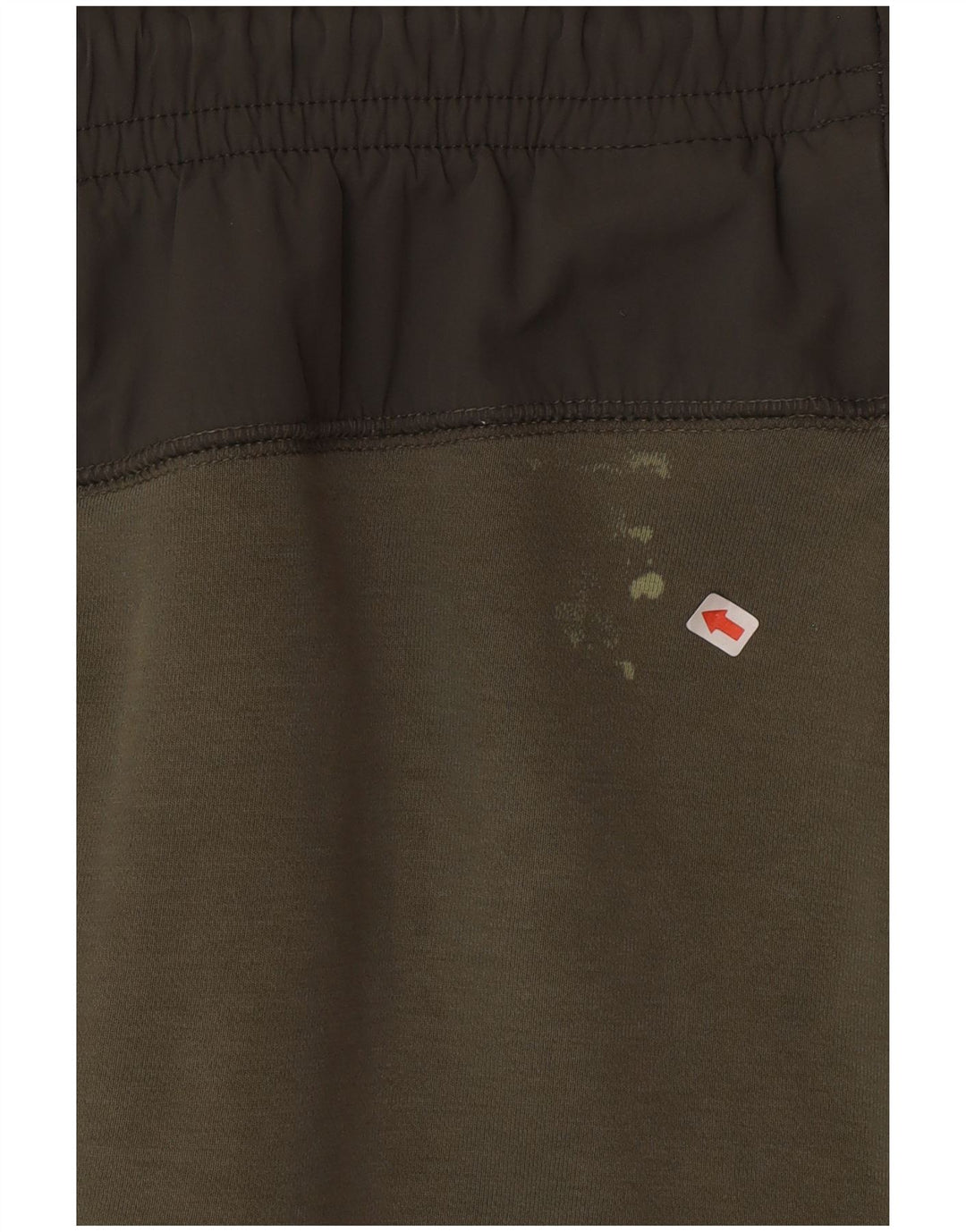 Nike Pantalon de survêtement pour homme Large en coton color block vert