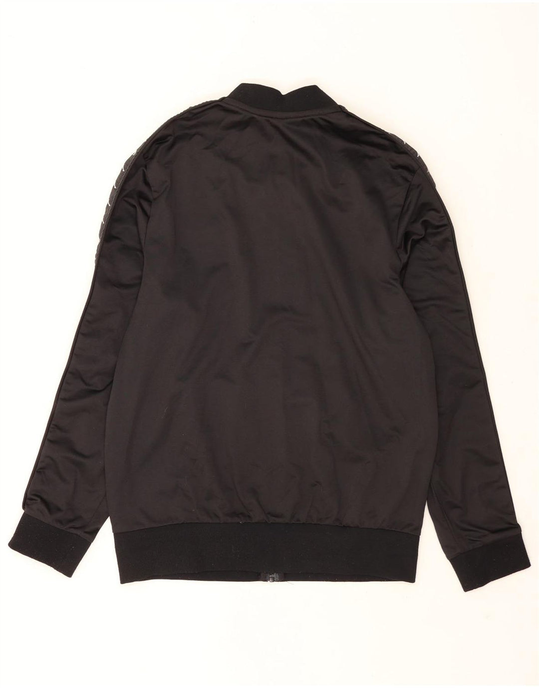Kappa Veste de survêtement graphique pour homme Taille L Noir Polyester
