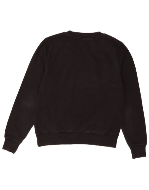 Champion Sweat-shirt surdimensionné graphique pour femme UK 10 Small Noir