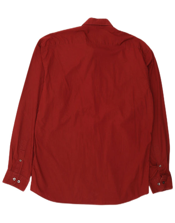 Massimo Dutti Chemise Homme Taille 42 Grand Coton Bordeaux