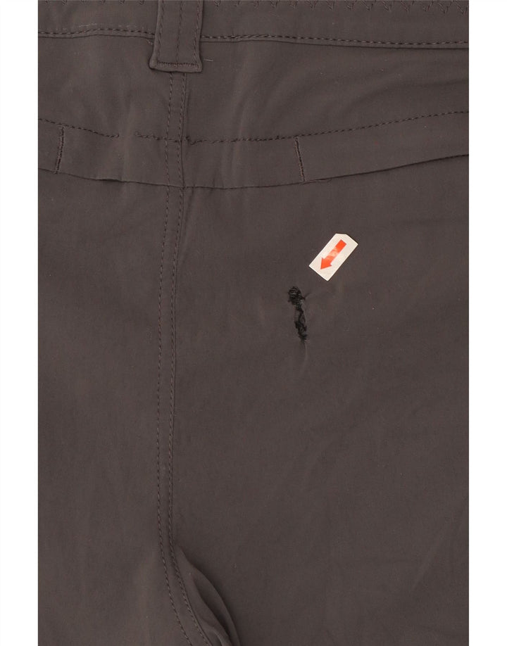 Eddie Bauer Short de randonnée pour femme US 10 Large W32 Nylon gris
