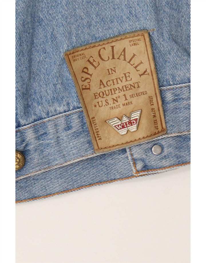 Wild Veste en jean pour femme UK 14 Bleu moyen Coton