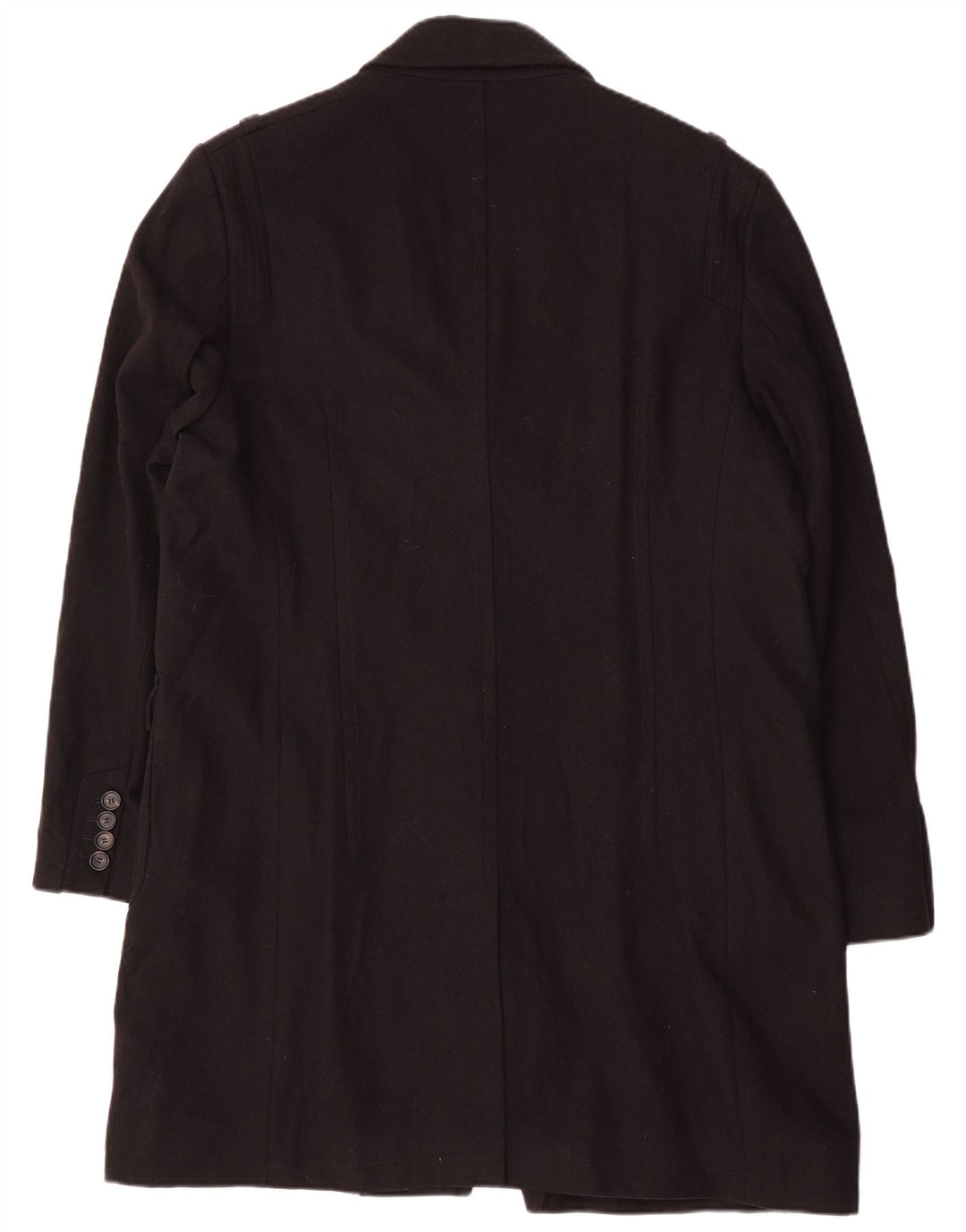 Reiss Manteau Homme UK 44 2XL Bleu Marine Laine Vierge