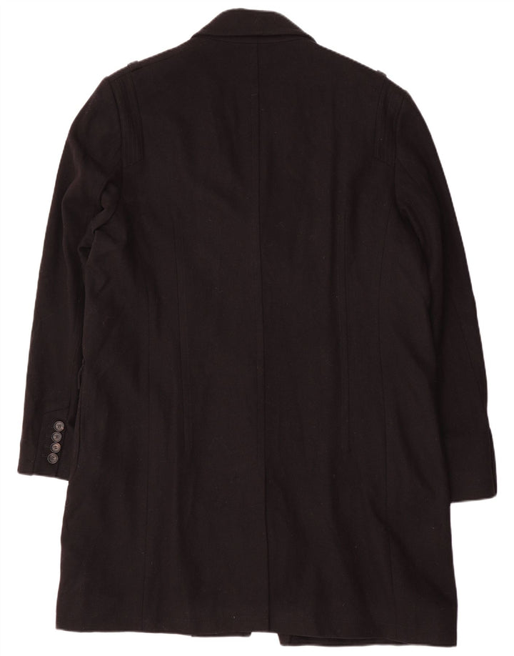 Reiss Manteau Homme UK 44 2XL Bleu Marine Laine Vierge