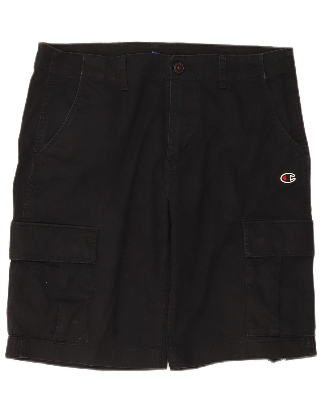 CHAMPION Short Cargo Homme IT 50 Large W34 Noir
